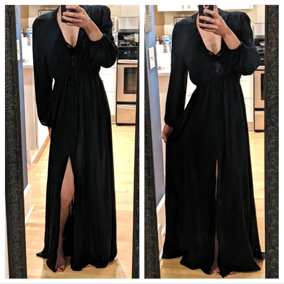 Free People Dresses & Skirts - Novella Royale Rare Kaftan Maxi Dress